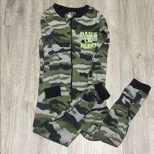 2/$20 Camo Pajama Set with Neon Text